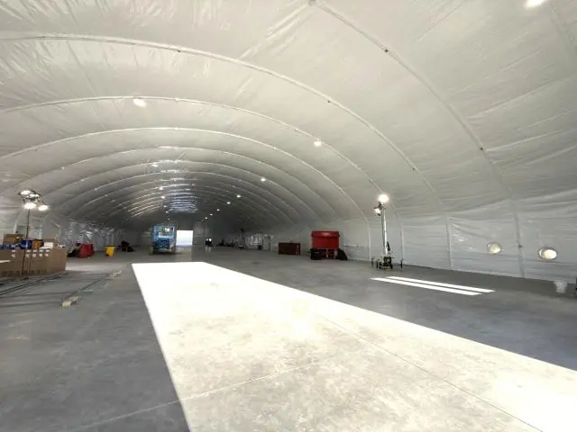 Fabric Shelter Installation #261