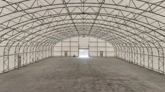 Fabric Shelter Installation #262