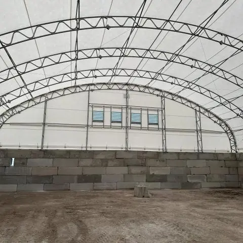 Fabric Shelter Installation #265