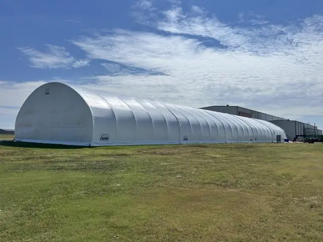 Fabric Shelter Installation #267