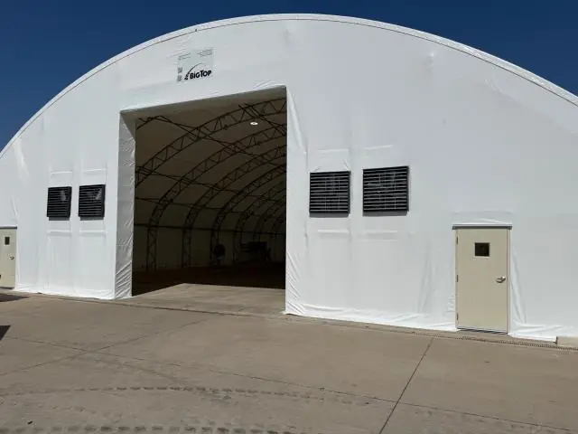 Fabric Shelter Installation #269