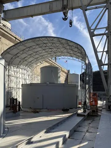 Fabric Shelter Installation #273